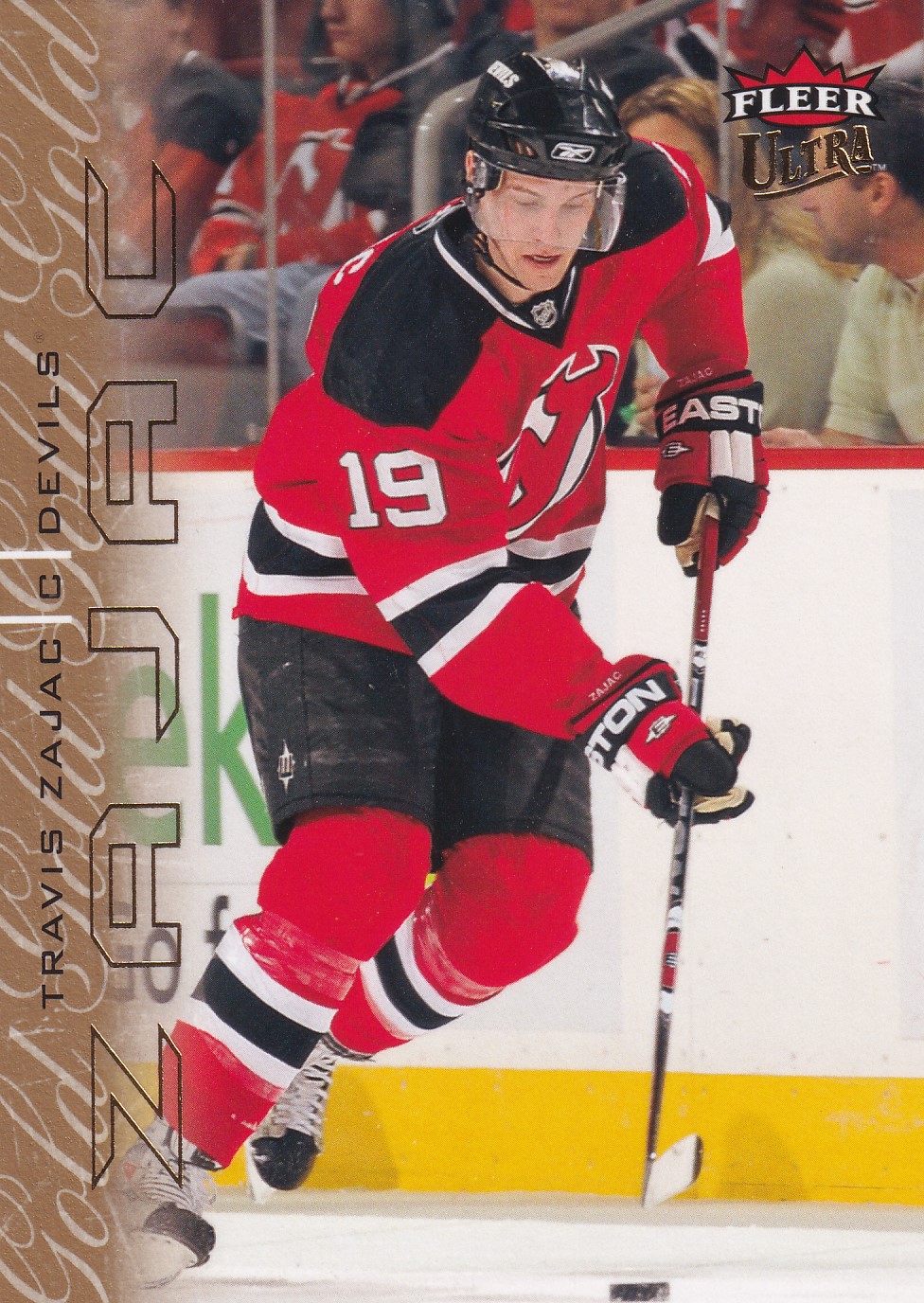Travis Zajac - 2009/10 Fleer Ultra Hockey - #91