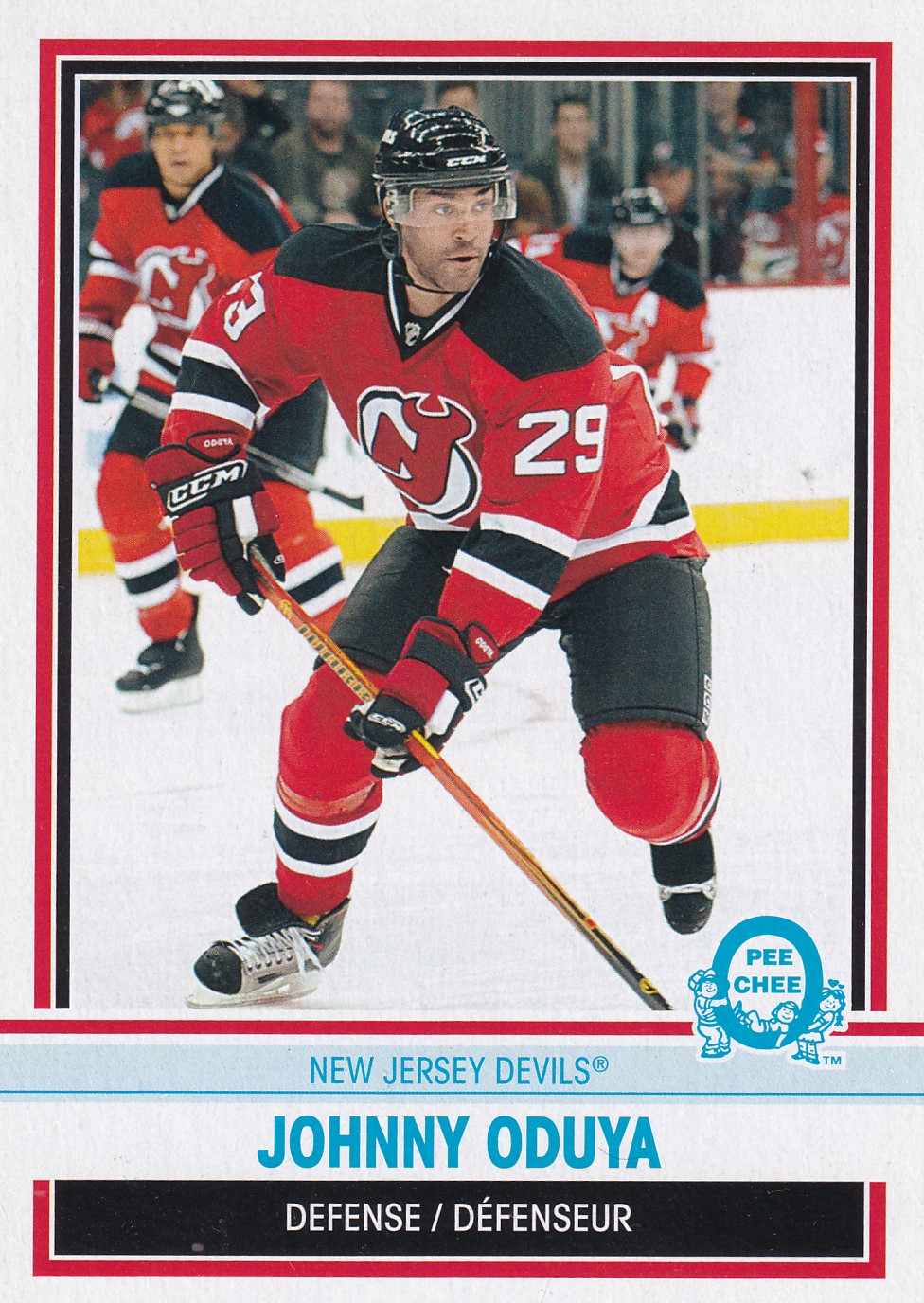 Johnny Oduya - 2009/10 O-Pee-Chee Hockey - Retro - #107