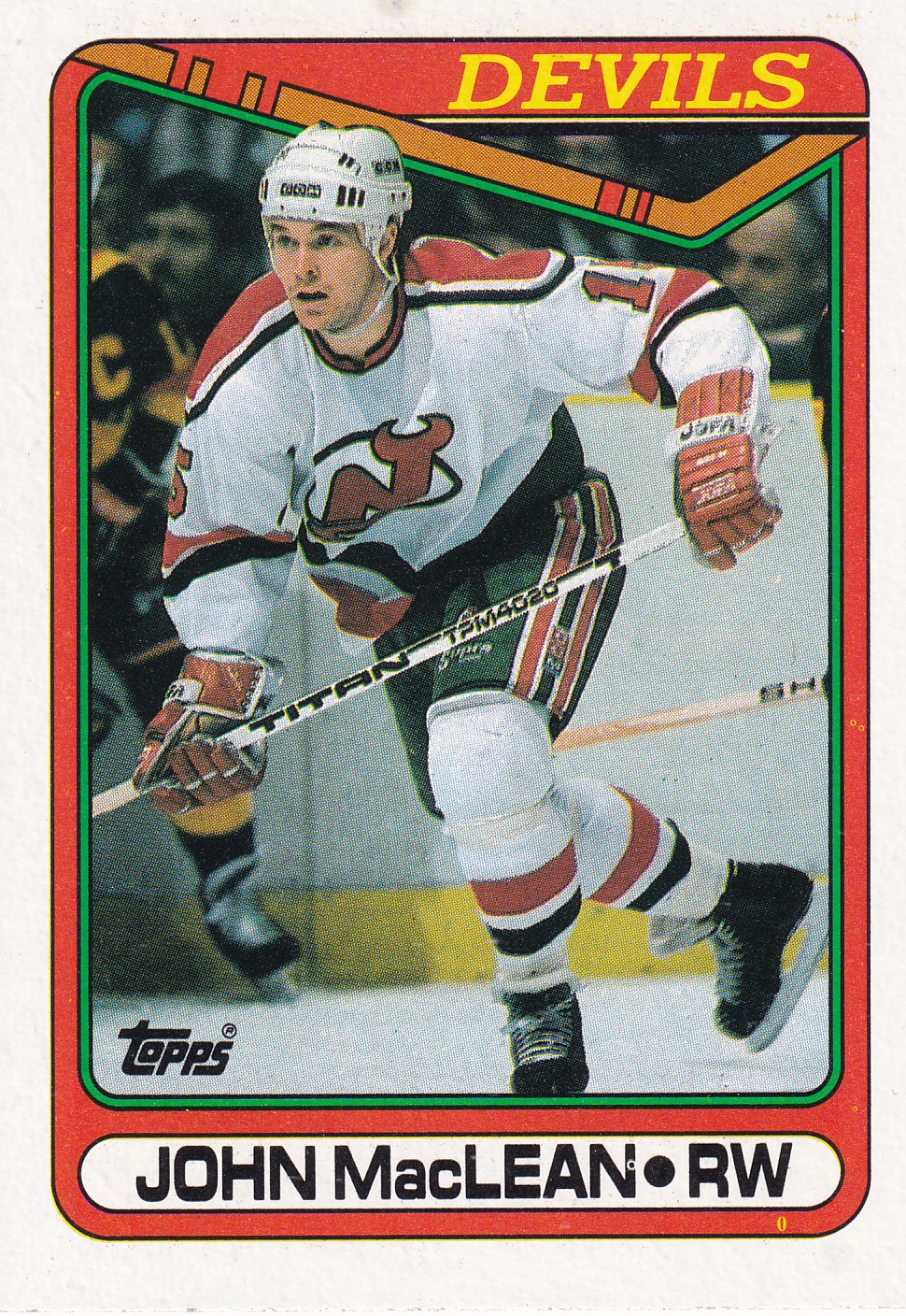 John MacLean - 1990/91 Topps Hockey - #224