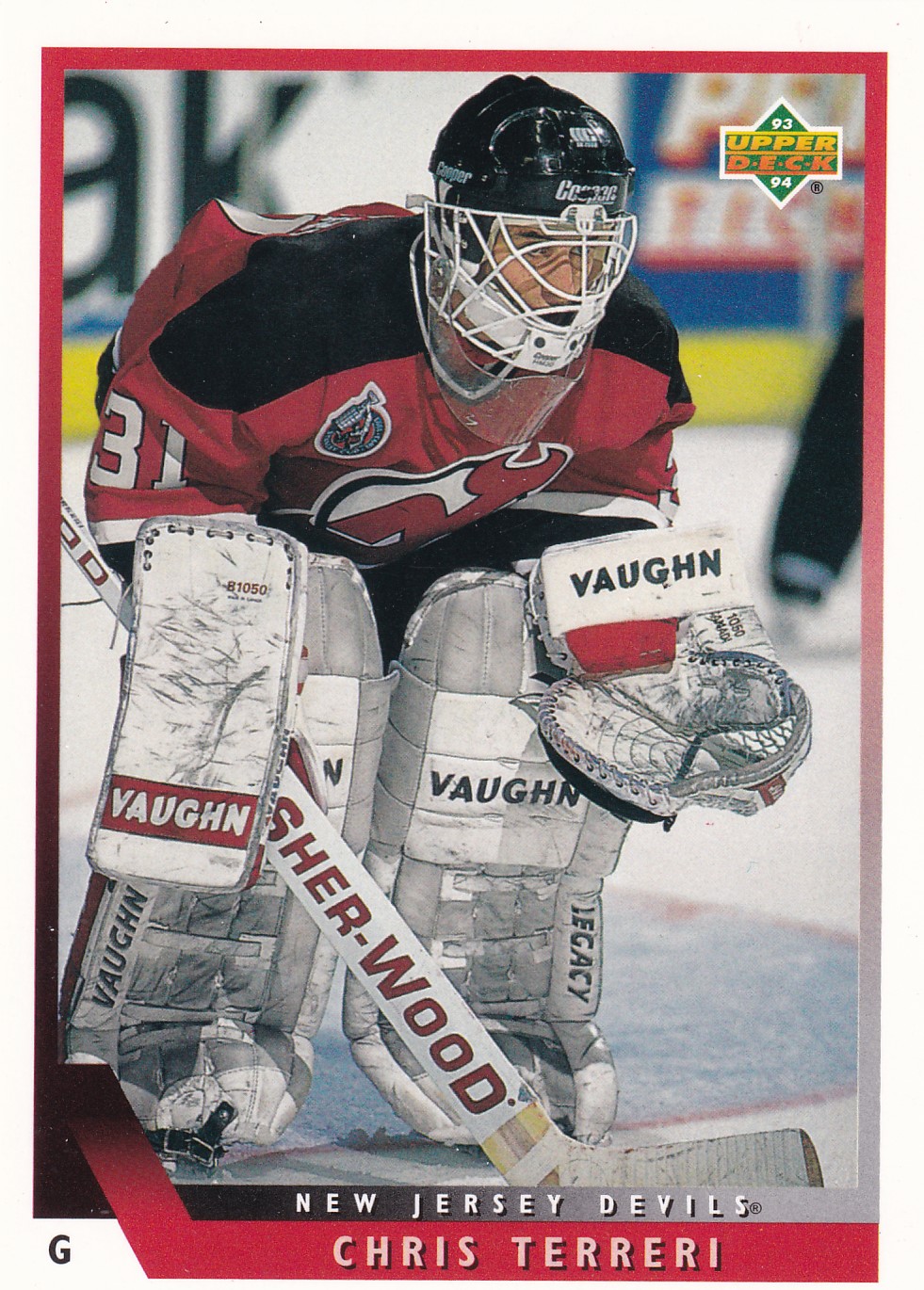 Chris Terreri - 1993/94 Upper Deck Hockey - #110