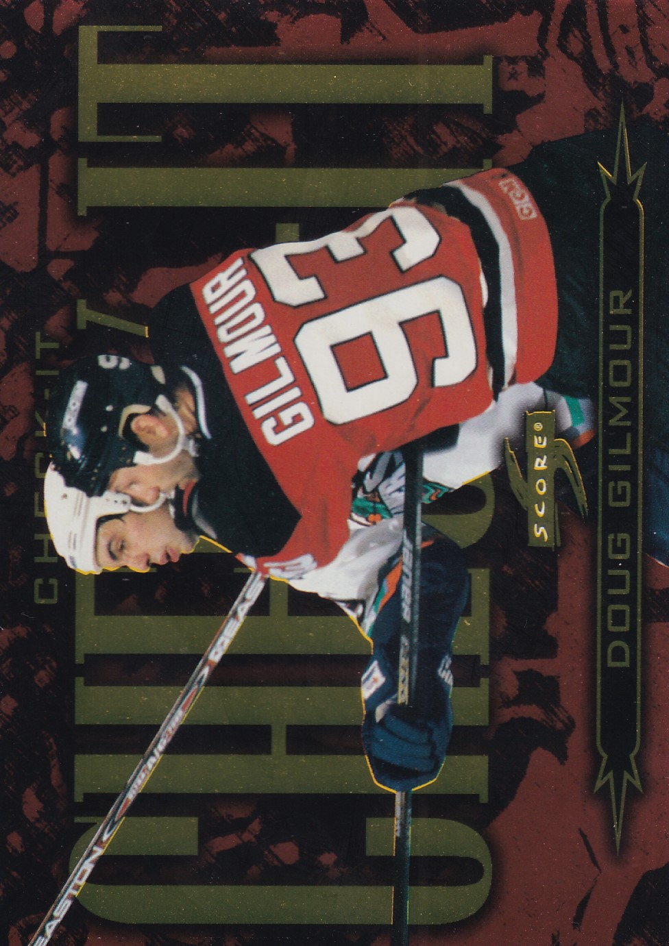 Doug Gilmour - 1997/98 Score Hockey - Check it - #6 of 18