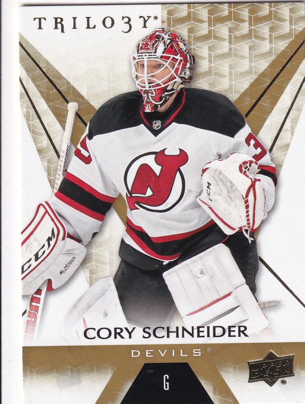 Cory Schneider - 2016/17 Trilogy Hockey - #35