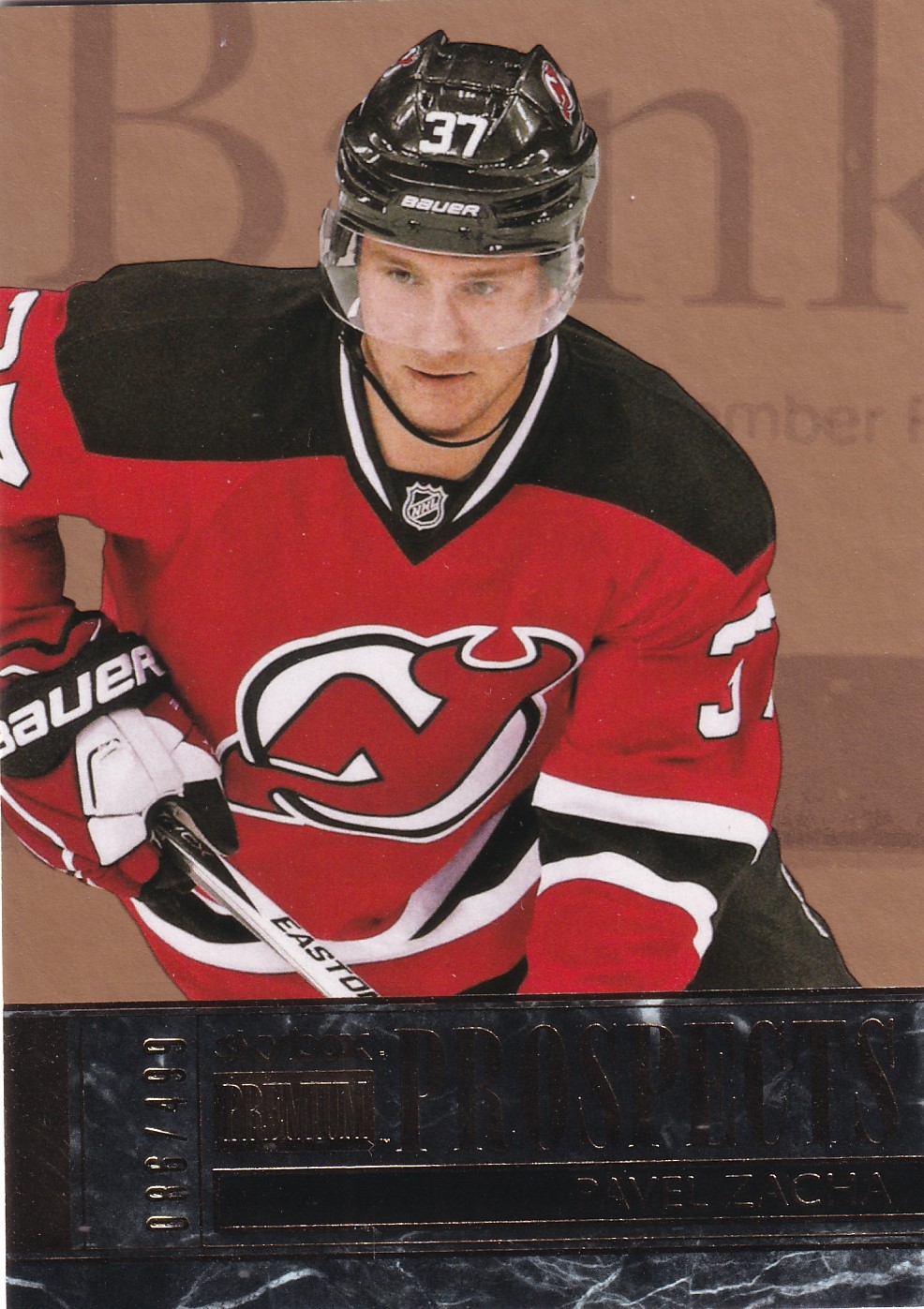 Pavel Zacha - 2016/17 Fleer Showcase Hockey - Skybox Premium Prospects - #S15