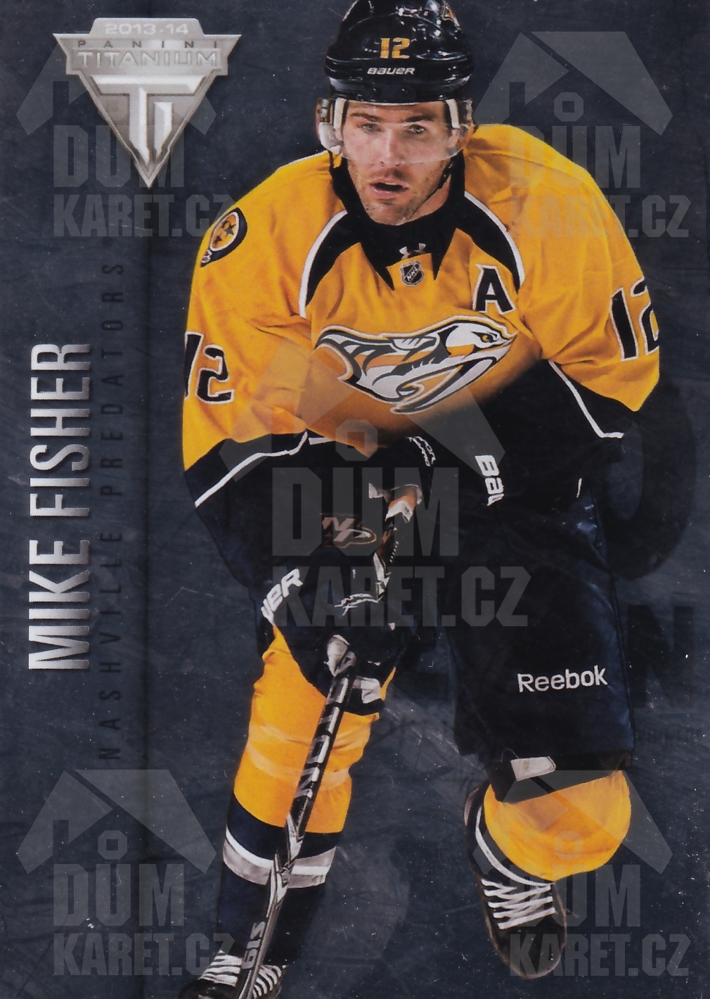 Mike Fisher - 2013/14 Panini Titanium - #70