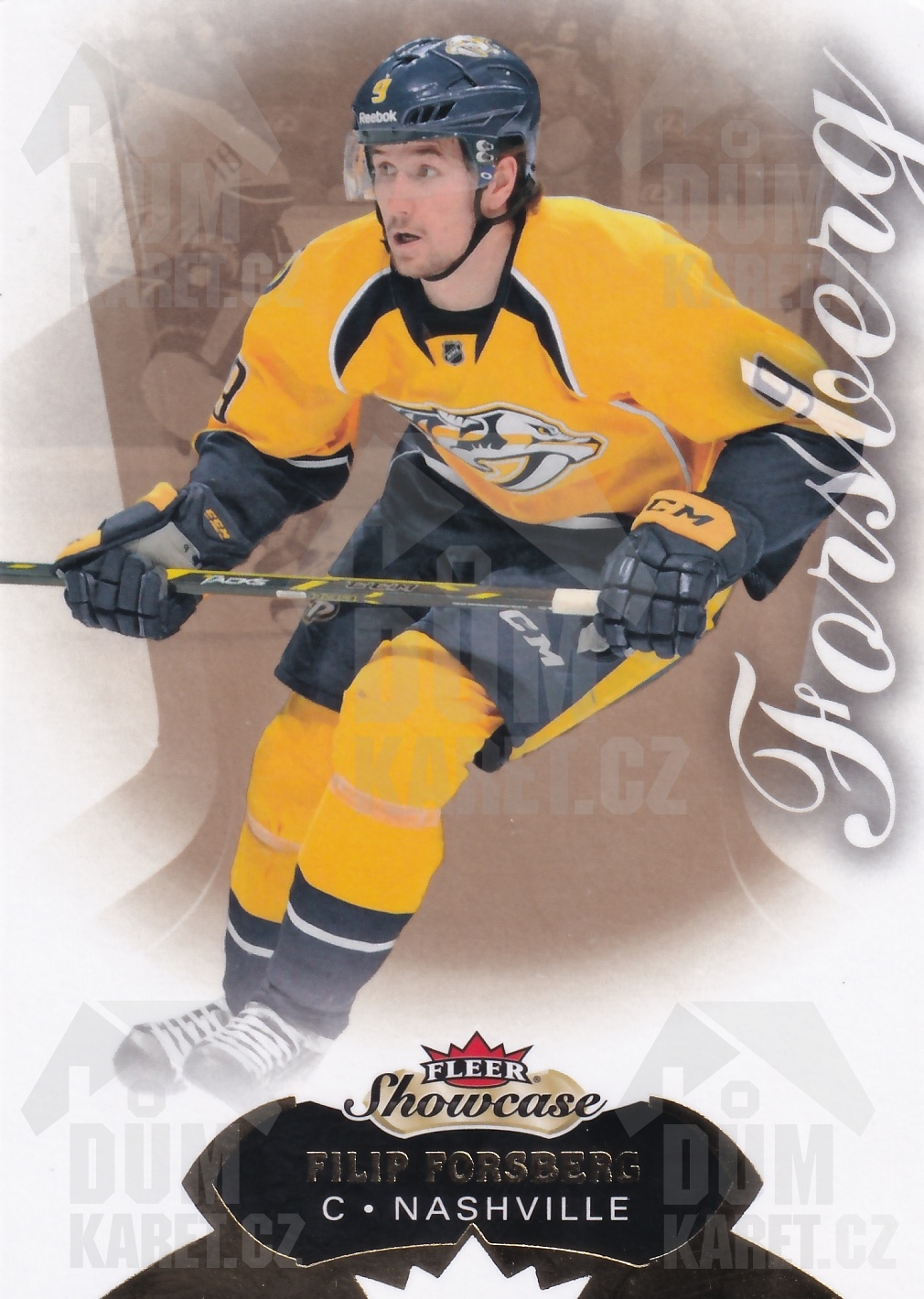 Filip Forsberg - 2014/15 Fleer Showcase Hockey - #28