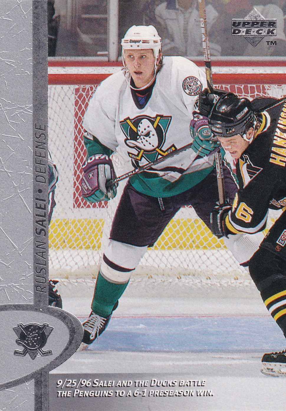 Ruslan Salei - 1996/97 UD Series I. Hockey - #215
