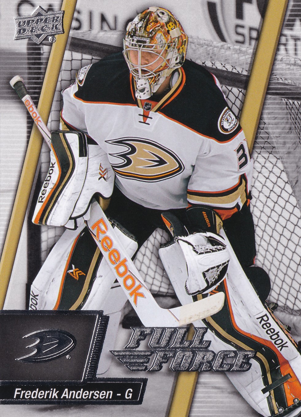 Frederik Andersen - 2015/16 UD Full Force - #79