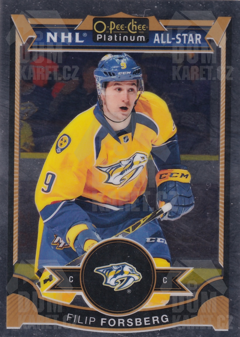 Filip Forsberg - 2015/16 OPC Platinum Hockey - NHL All Star - #7