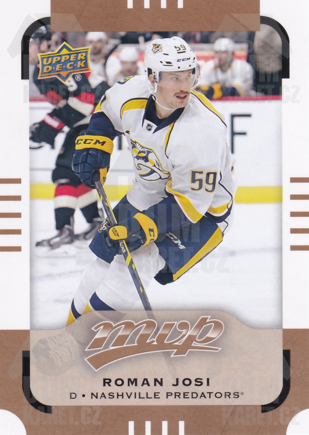 Roman Josi - 2015/16 MVP Hockey - #92