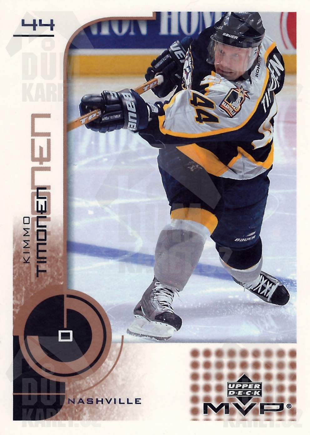 Kimo Timonen - 2002/03 MVP Hockey - #100