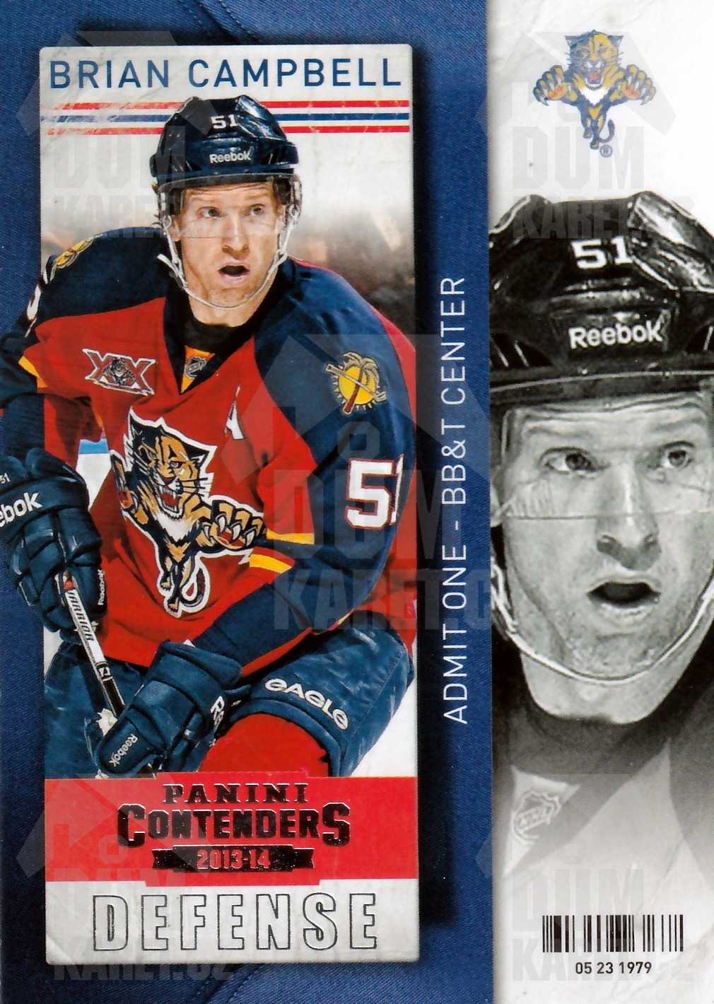 Brian Campbell - 2013/14 Panini Contenders - #93