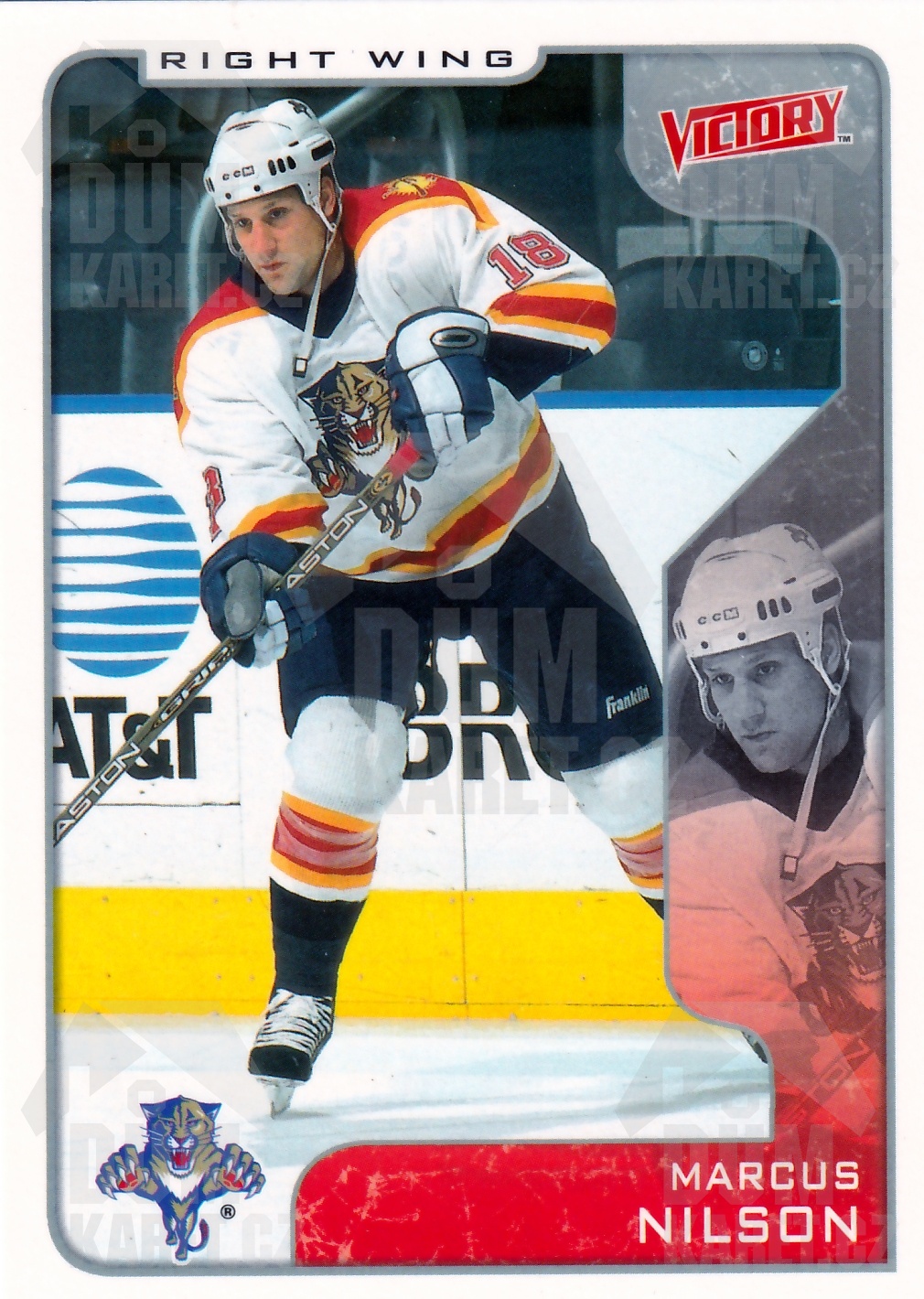 Marcus Nilson - 2001/02 Victory Hockey - #149