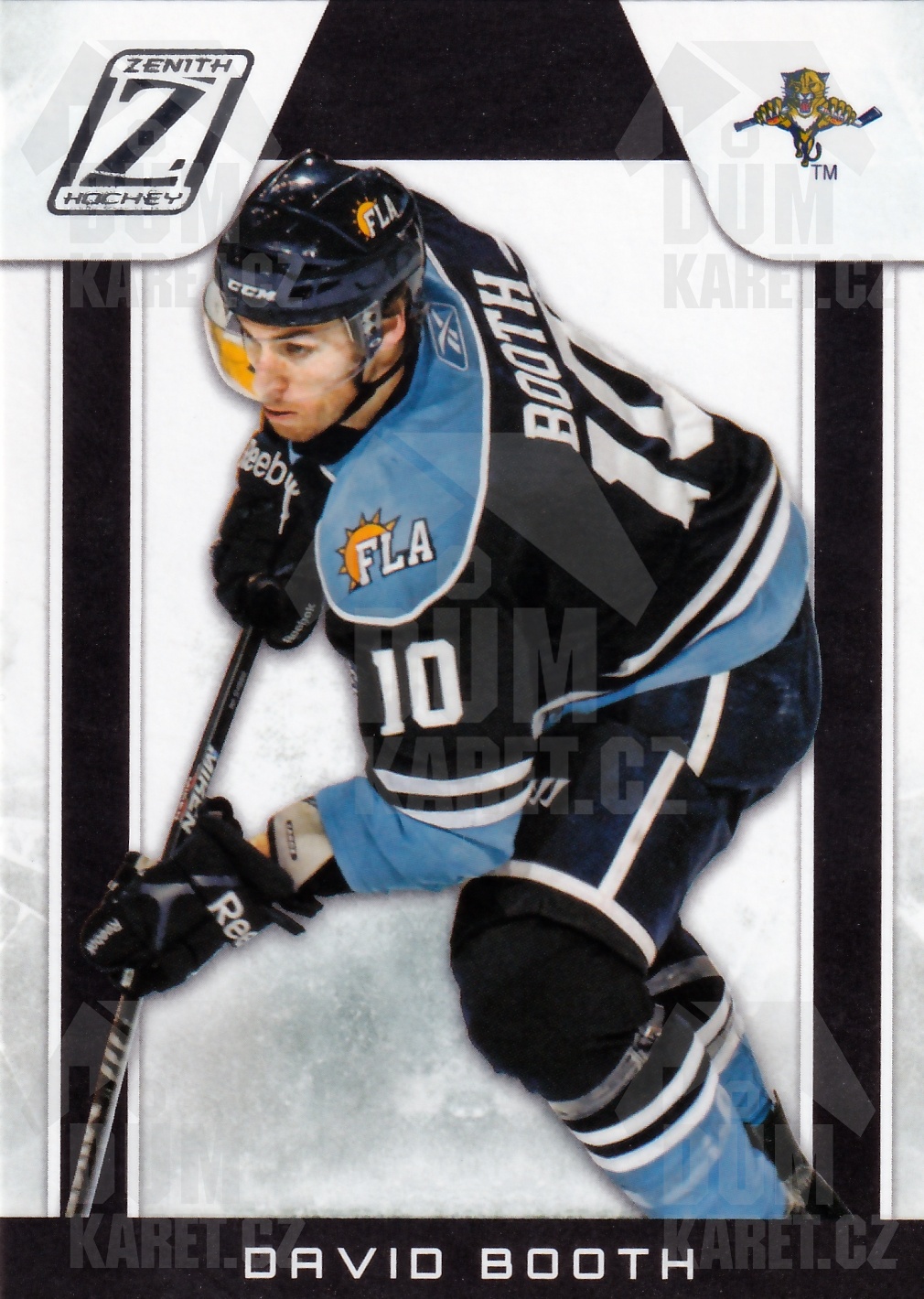 David Booth - 2010/11 Panini Zenith Hockey - #65