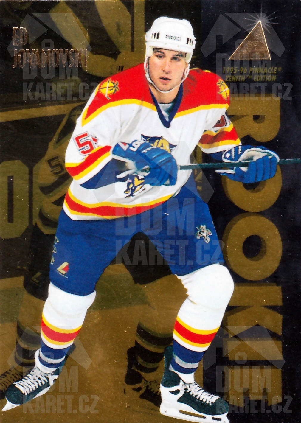 Ed Jovanovski - 1995/96 Pinnacle Zenith - RC - #121