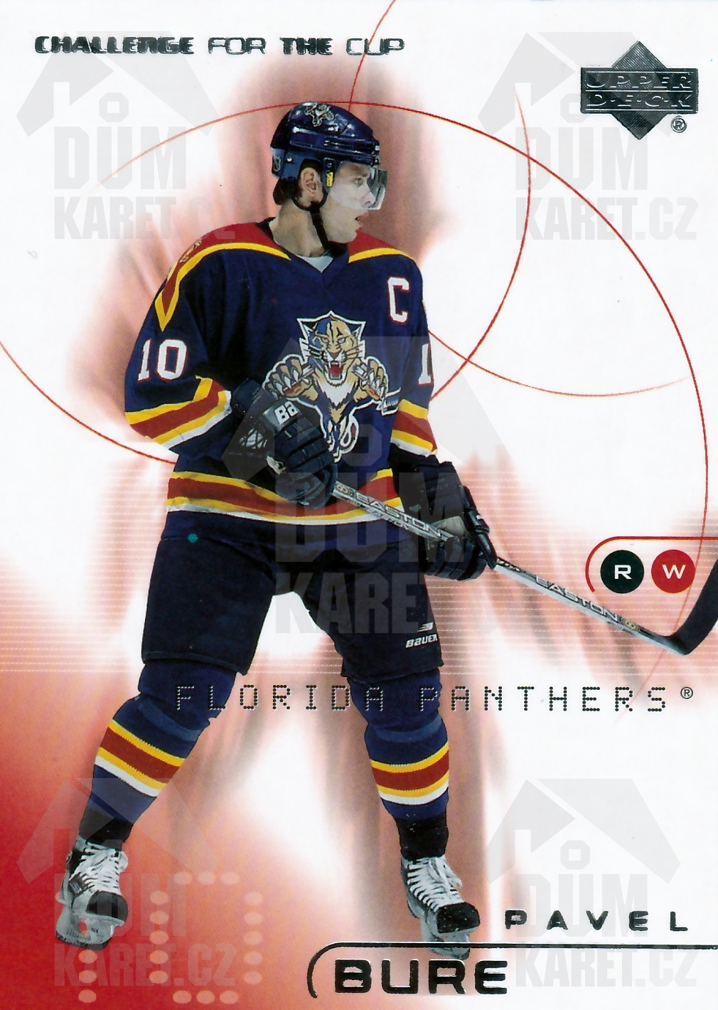 Pavel Bure - 2001/02 UD Challenge For The Cup - #37