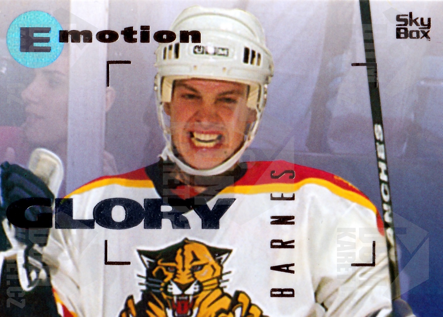 Stu Barnes - 1995/96 SkyBox Emotion - #68