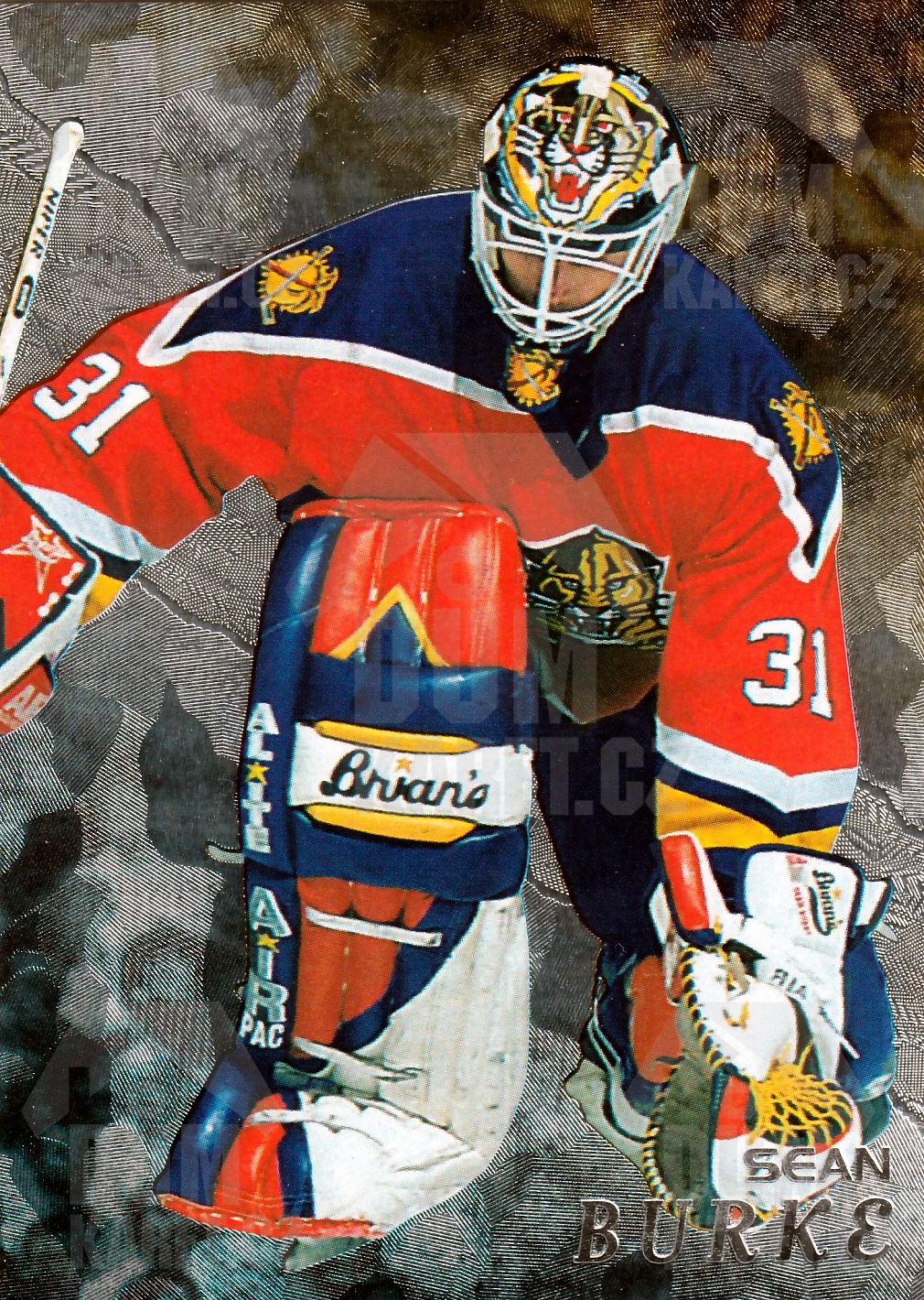 Sean Burke - 1998/99 Be A Player - #209
