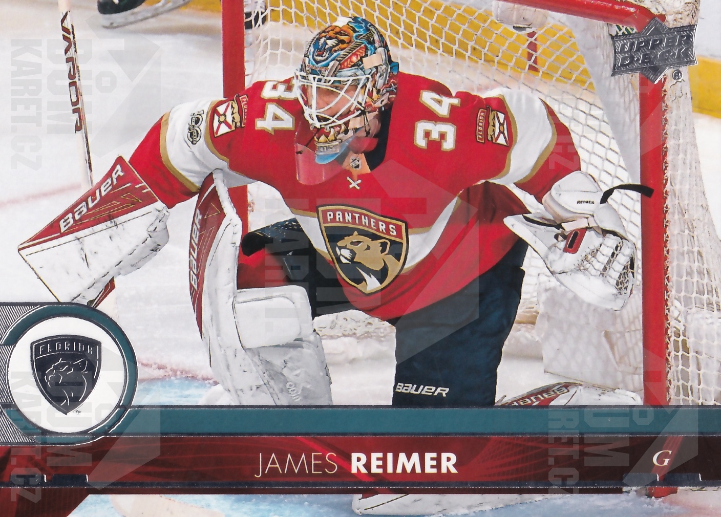 James Reimer - 2017/18 UD Series II. Hockey - #331