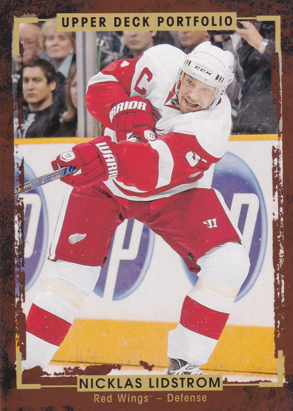 Nicklas Lidstrom - 2015/16 UD Portfolio Hockey - #191