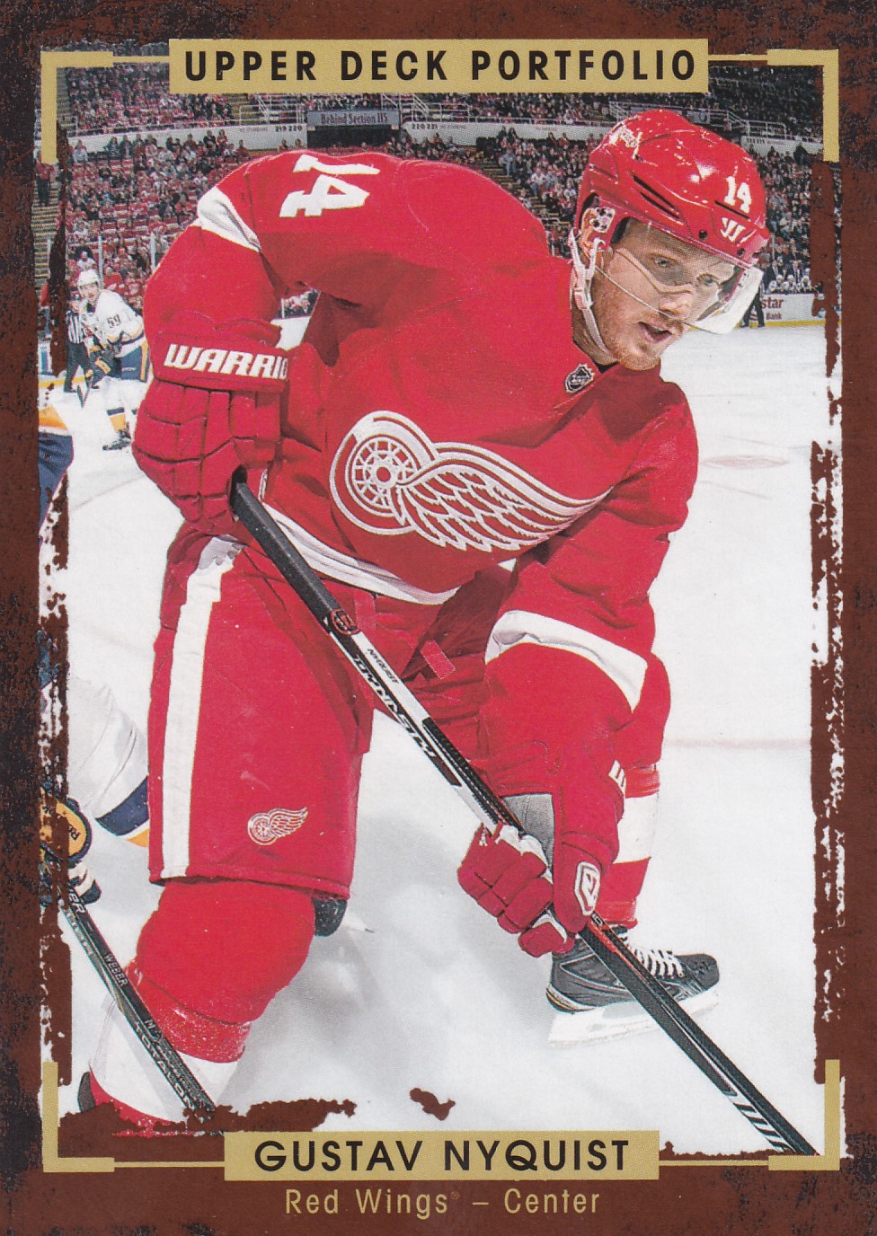 Gustav Nyquist - 2015/16 UD Portfolio Hockey - #159