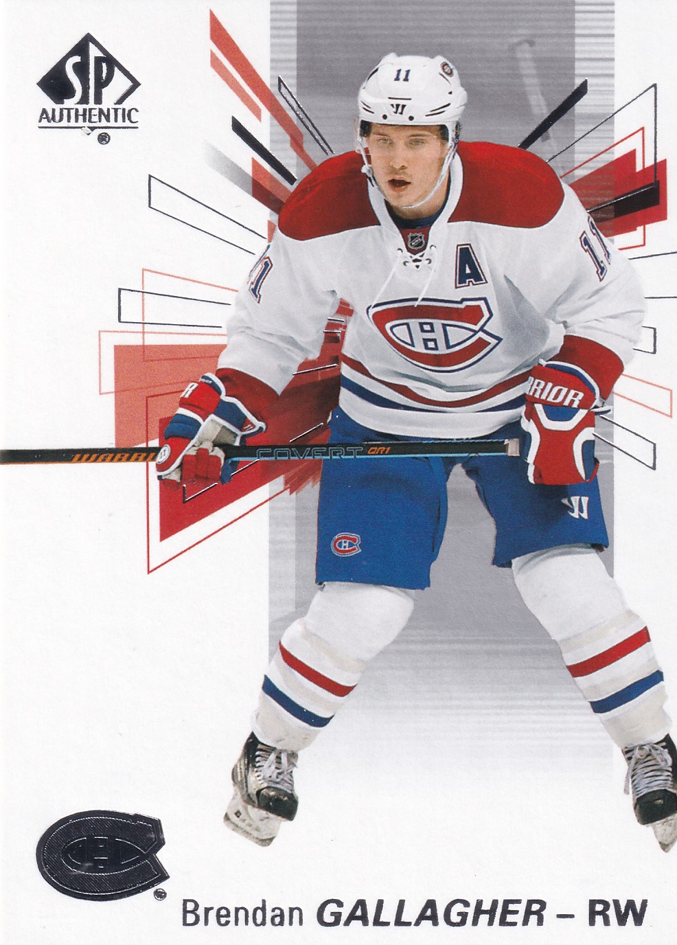 Brendan Gallagher - 2016/17 SP Authentic Hockey - #81