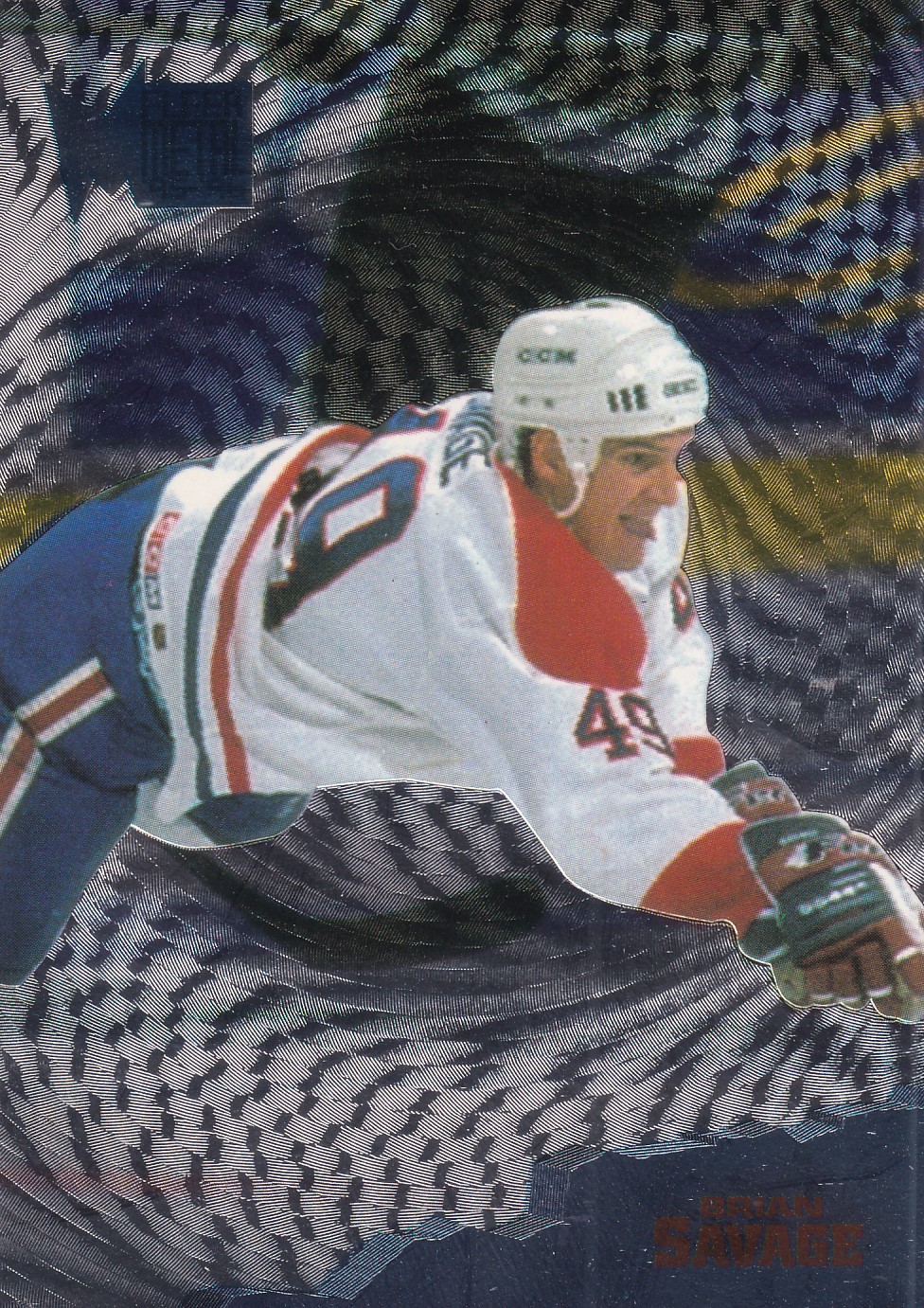 Brian Savage - 1995/96 Fleer Metal - #79