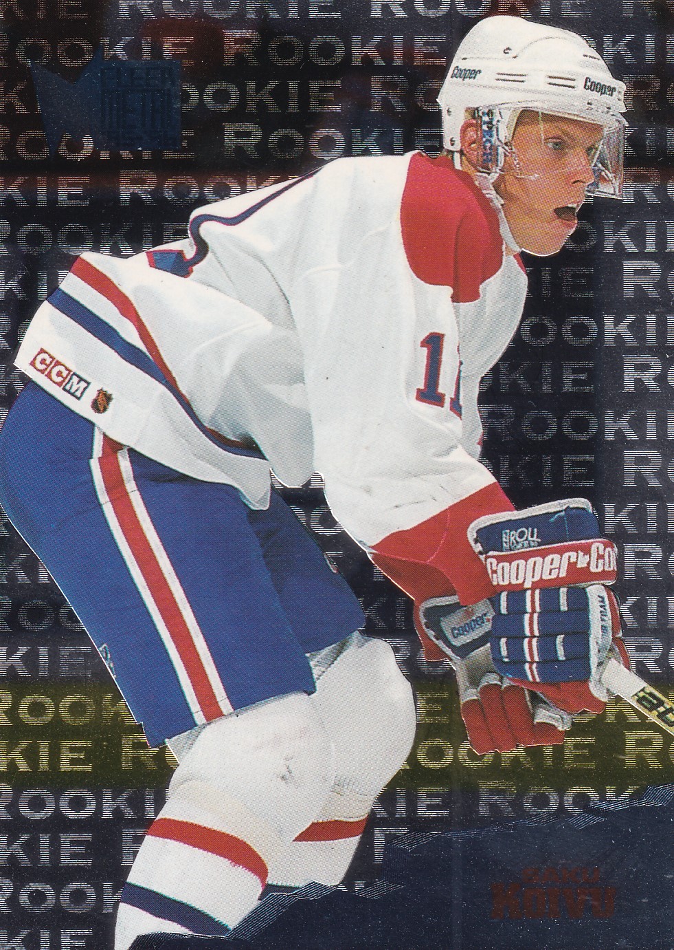 Saku Koivu - 1995/96 Fleer Metal - RC - #180