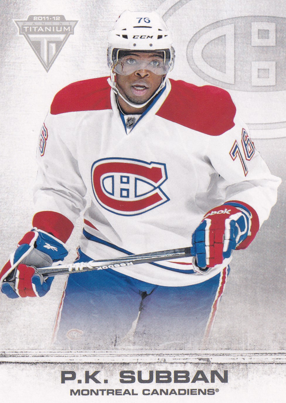P.K. Subban - 2011/12 Panini Titanium - #76