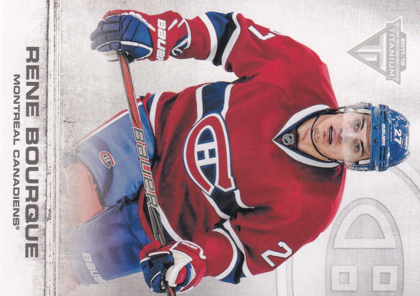 Rene Bourque - 2011/12 Panini Titanium - #98