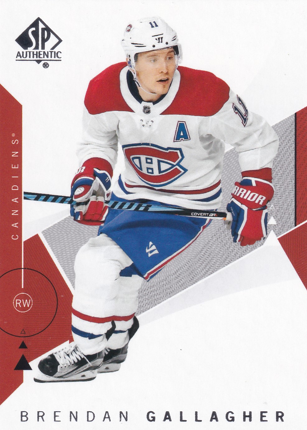 Brendan Gallagher - 2018/19 SP Authentic Hockey - #33