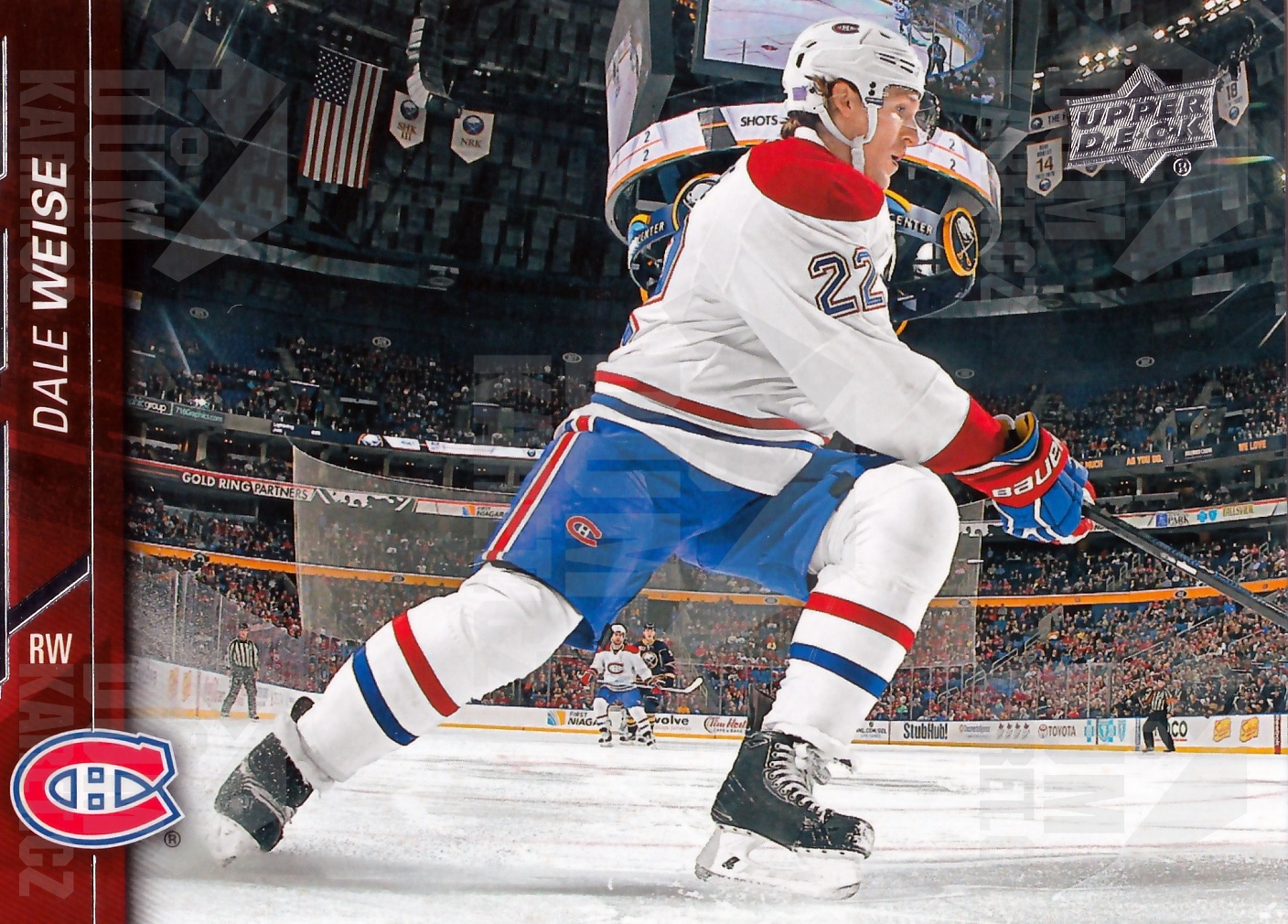 Dale Weise - 2015/16 UD Series II. Hockey - #353