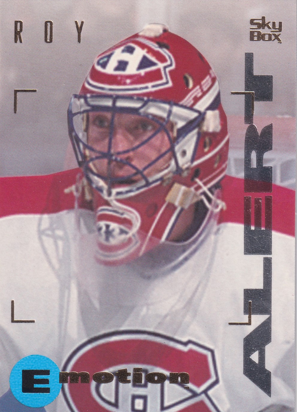 Patrick Roy - 1995/96 SkyBox Emotion - #91