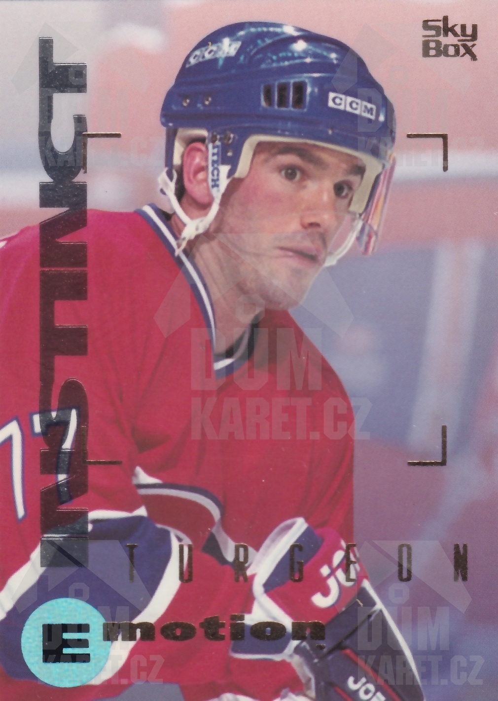 Pierre Turgeon - 1995/96 SkyBox Emotion - #93