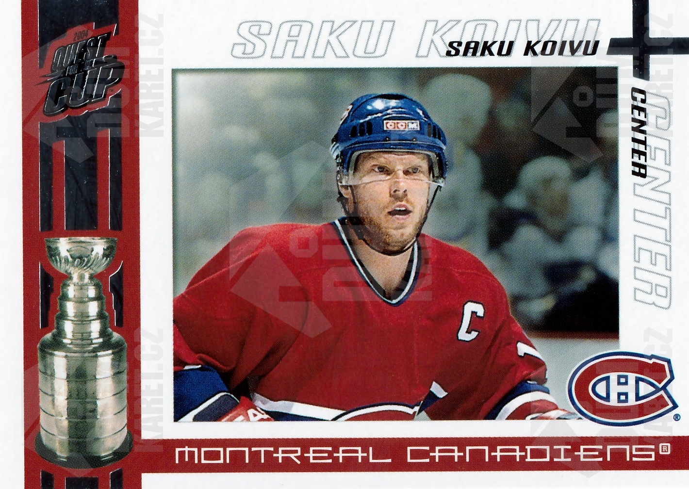 Saku Koivu - 2003/04 Quest For The Cup - #55