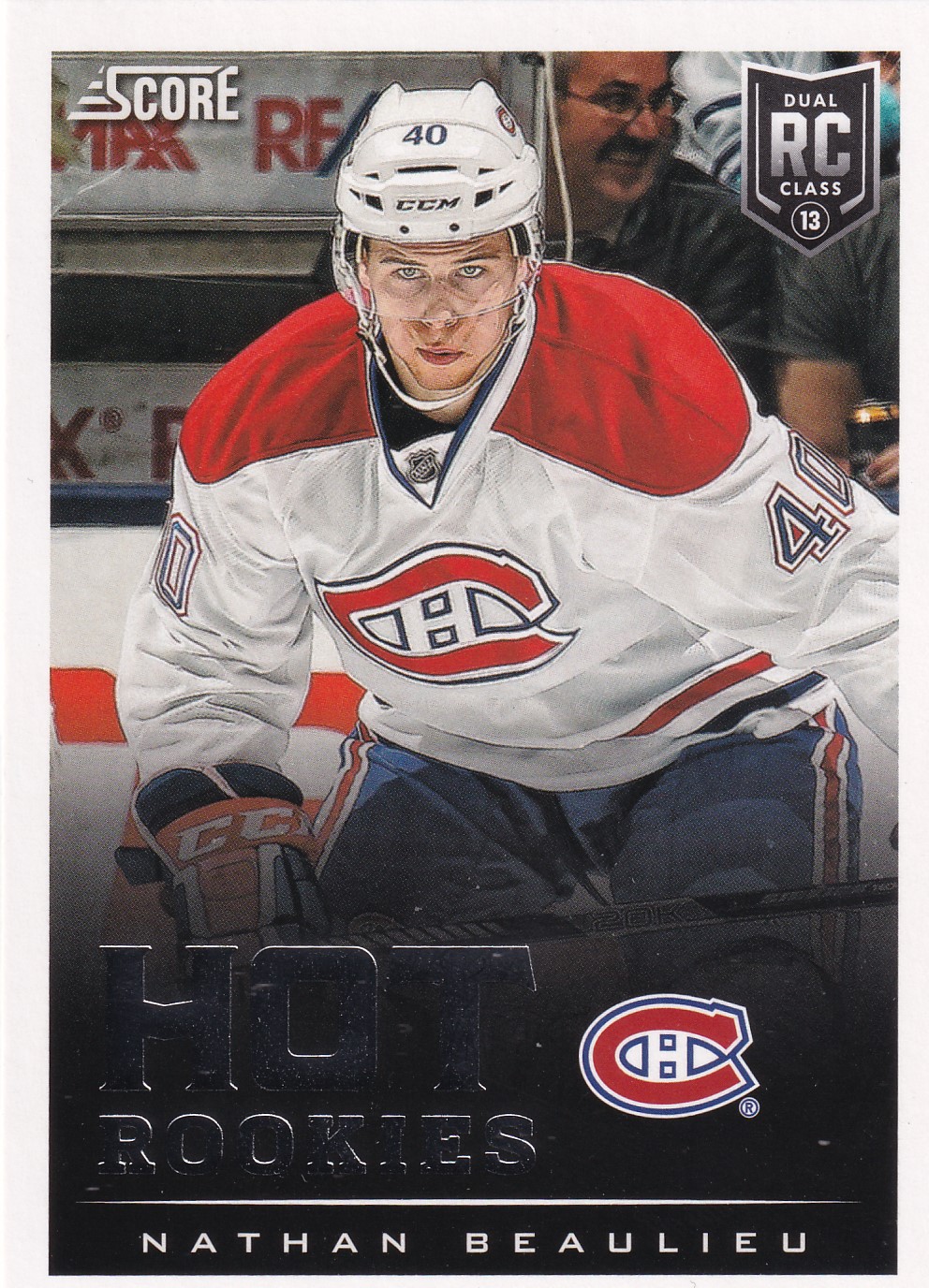 Nathan Beaulieu - 2013/14 Panini Score Hockey - Hot Rookies - #604