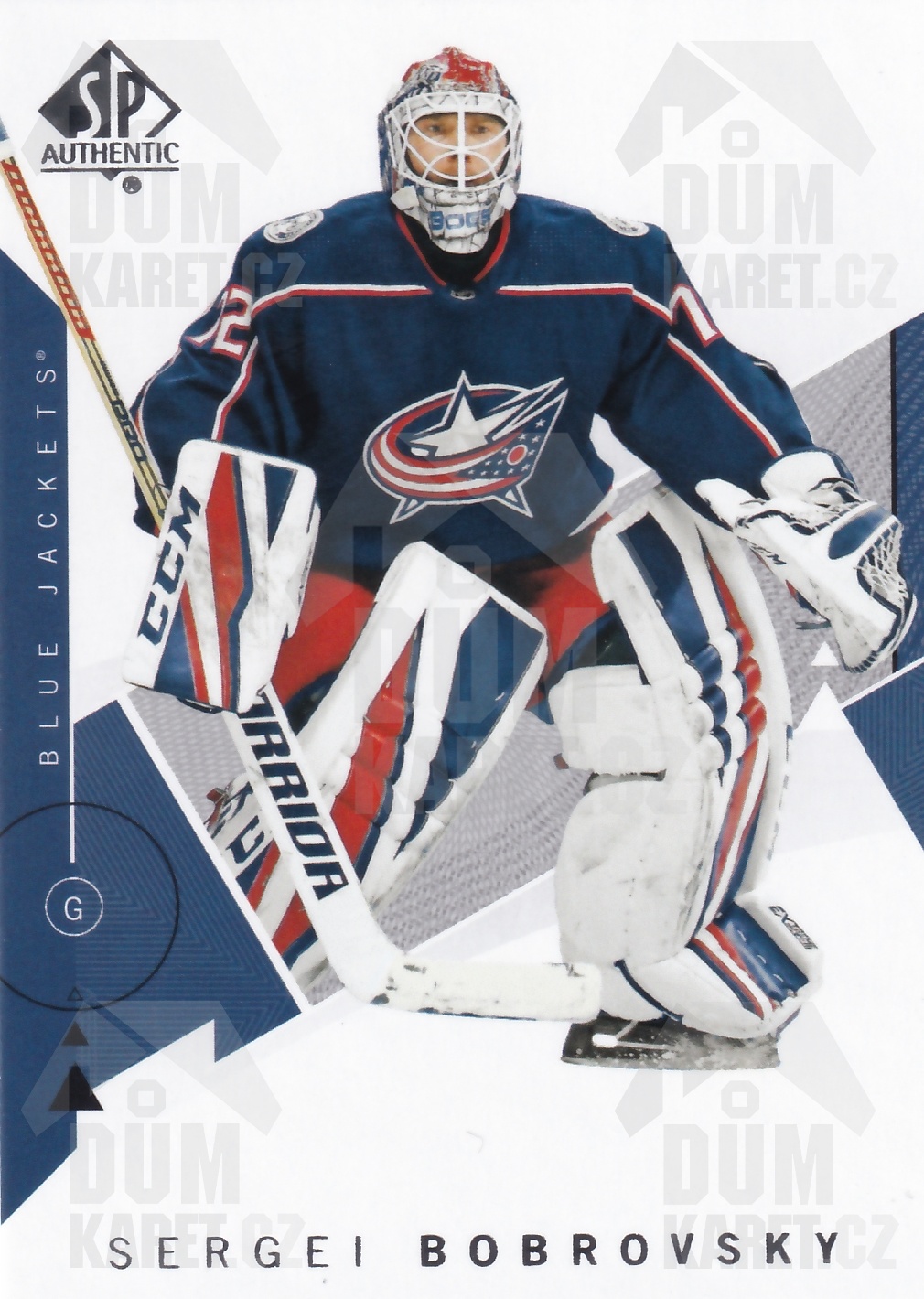Sergei Bobrovsky - 2018/19 SP Authentic Hockey - #23