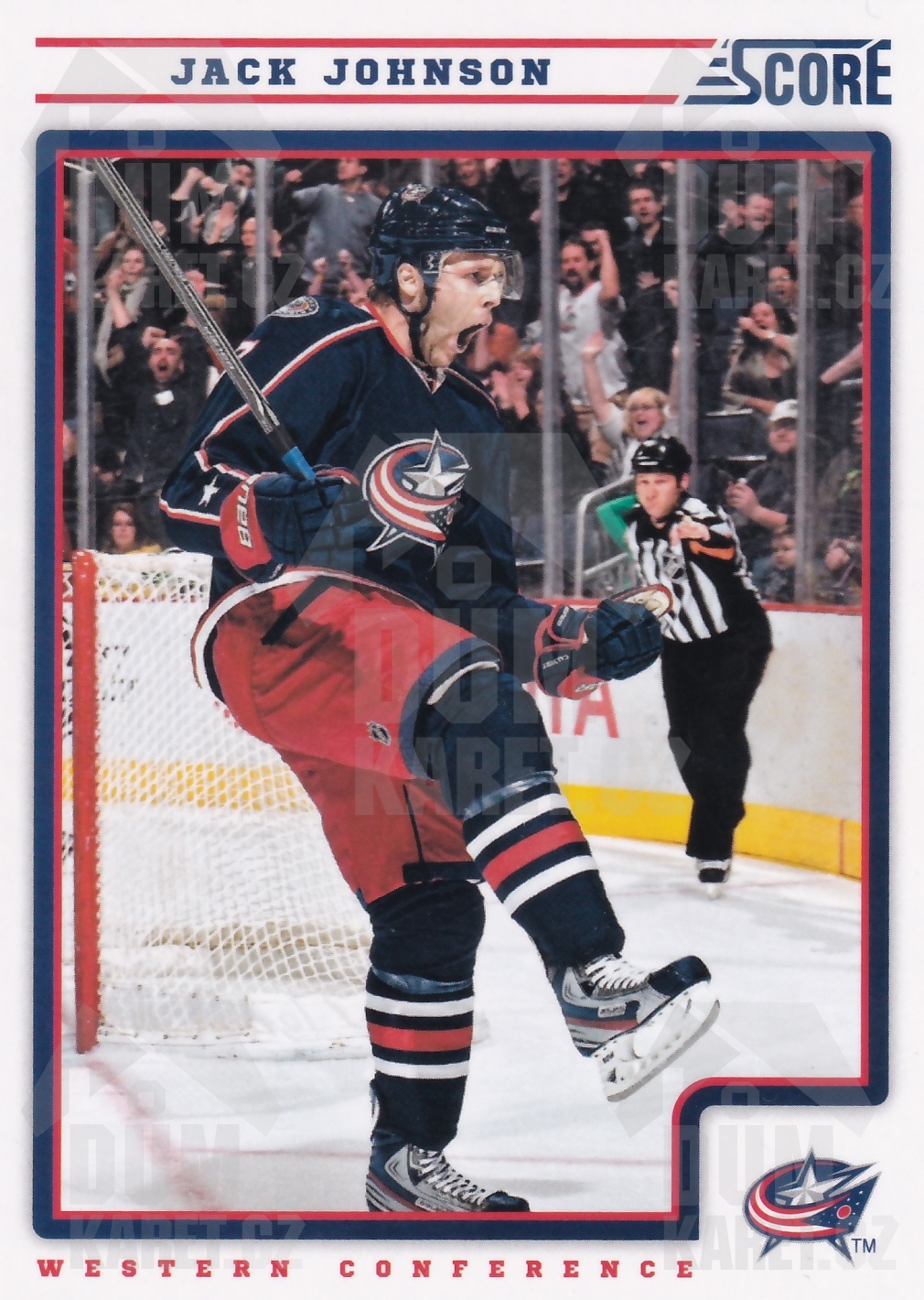 Jack Johnson - 2012/13 Score Hockey - #153