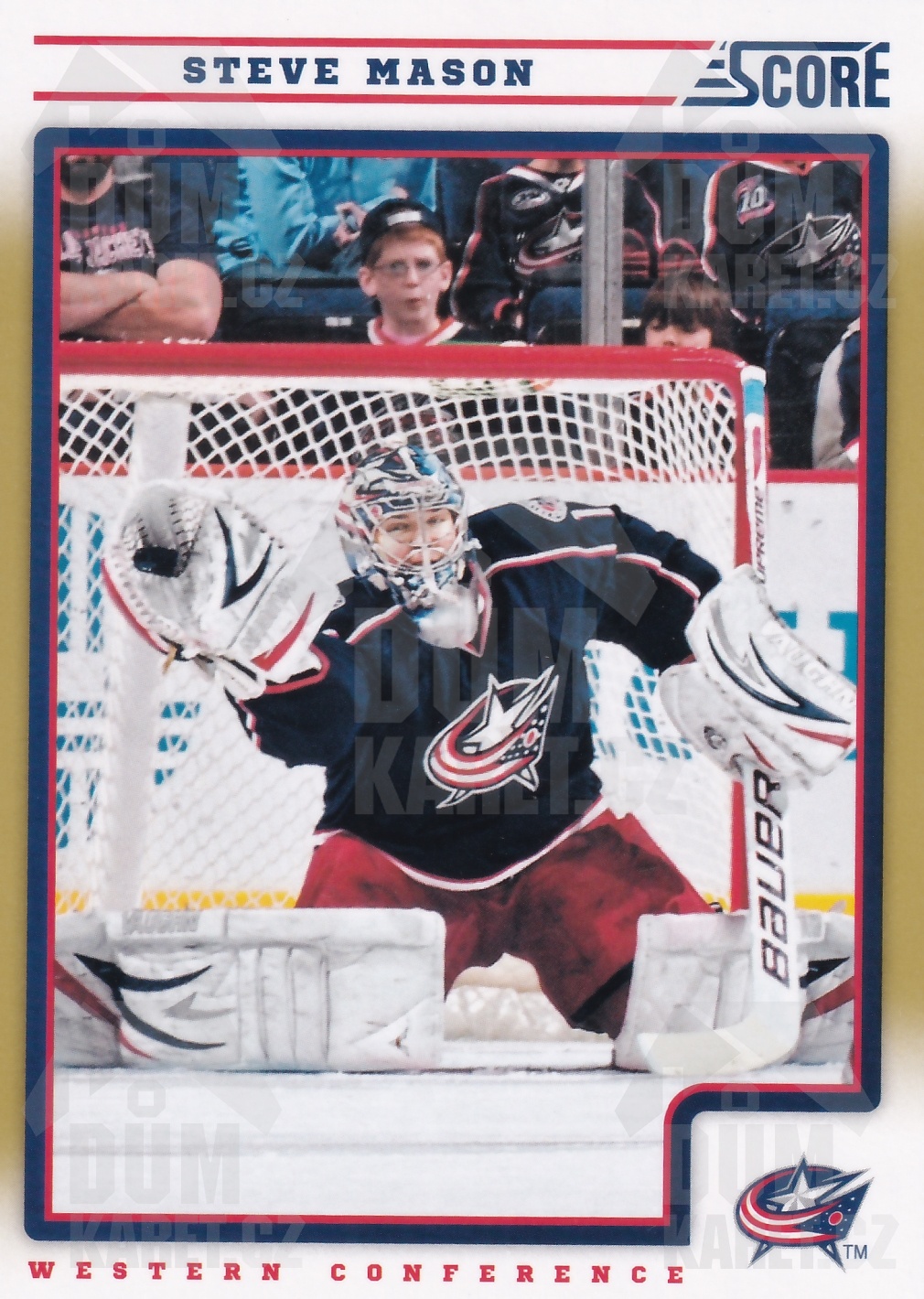 Steve Mason - 2012/13 Score Hockey - Gold - #155