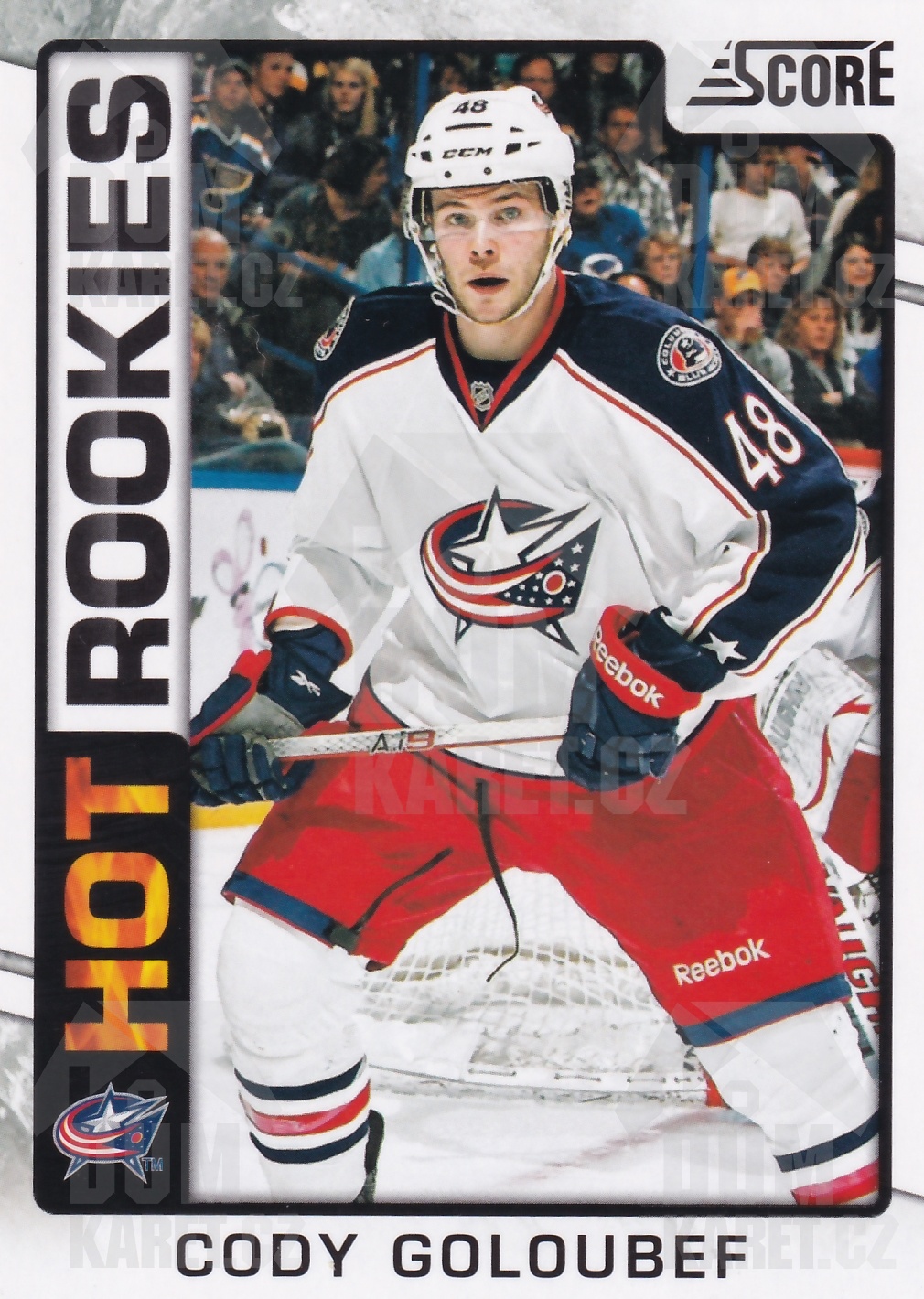 Cody Goloubef - 2012/13 Score Hockey - Hot Rookies - #527