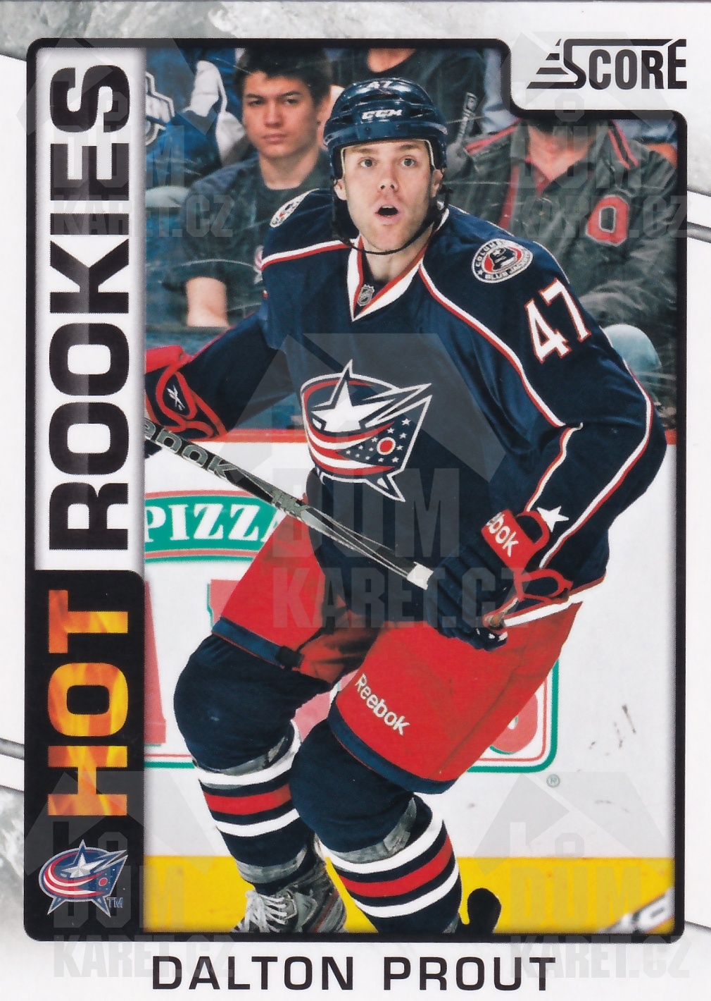 Dalton Prout - 2012/13 Score Hockey - Hot Rookies - #530