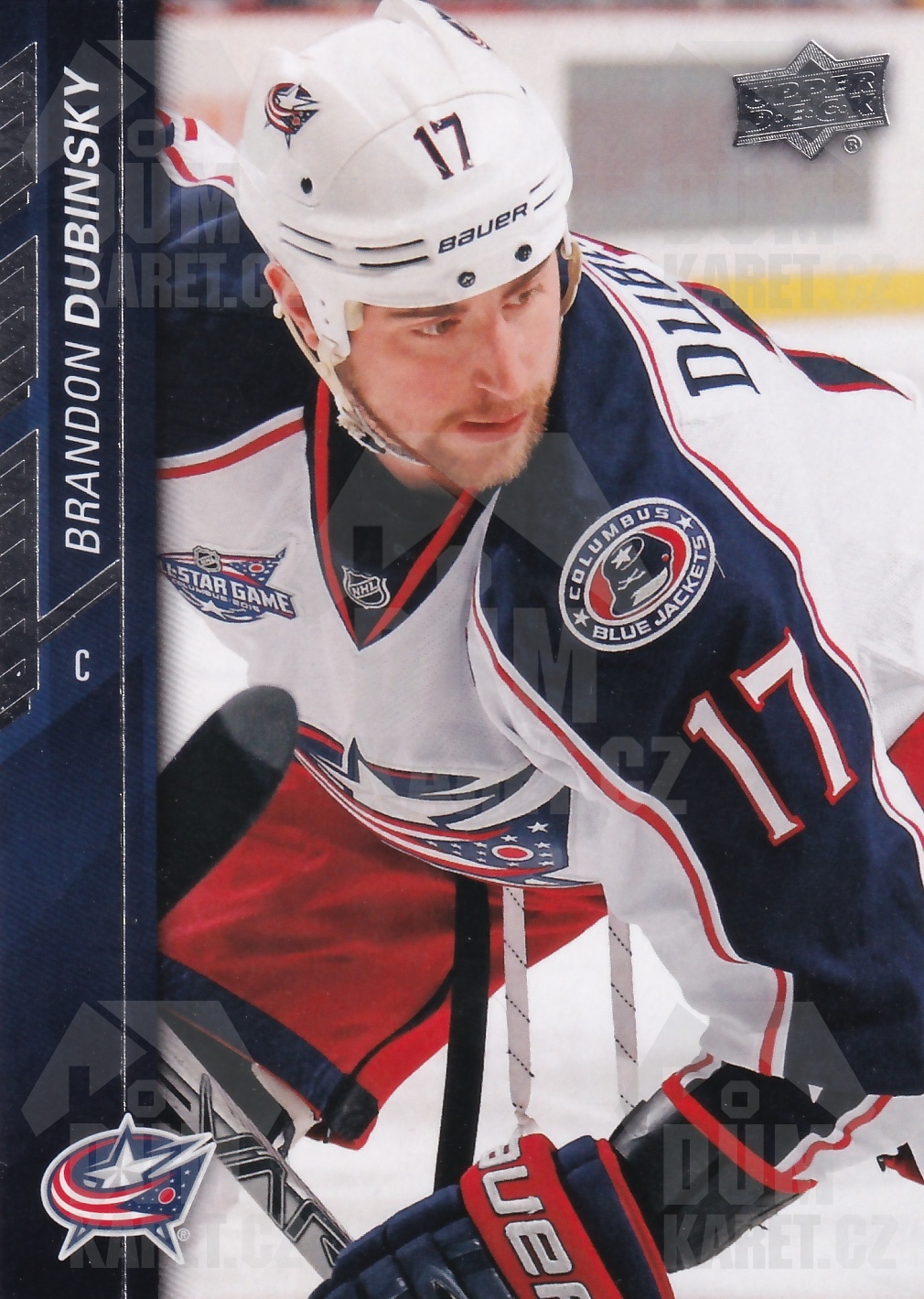Brandon Dubinsky - 2015/16 UD Series I. Hockey - #50