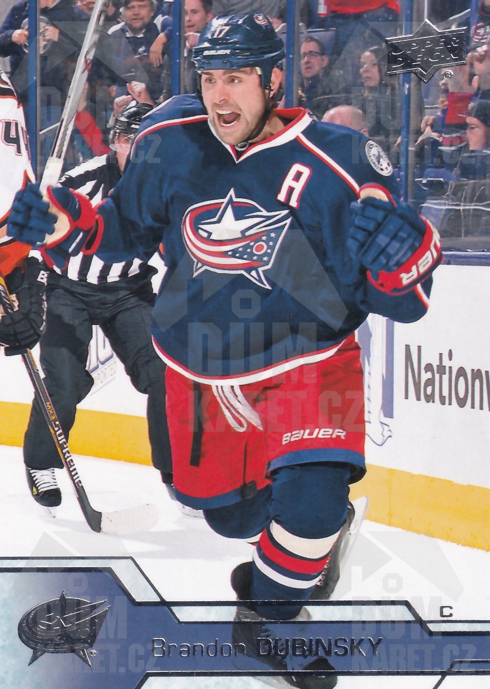 Brandon Dubinsky - 2016/17 UD Series I. Hockey - #54
