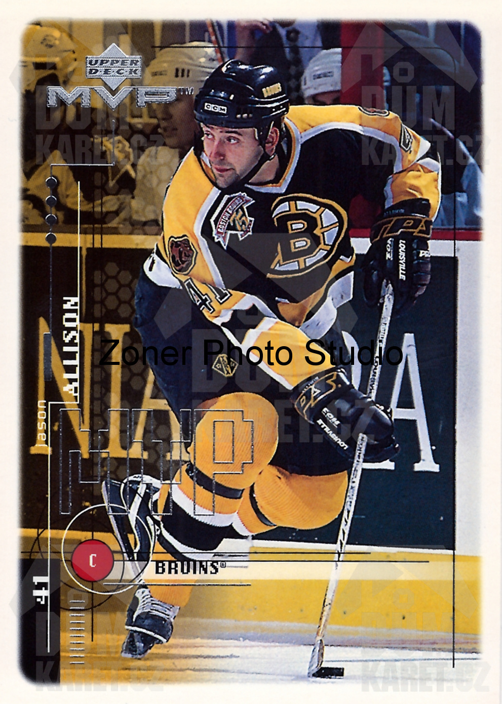 Jason Allison - 1998/99 MVP Hockey - #41