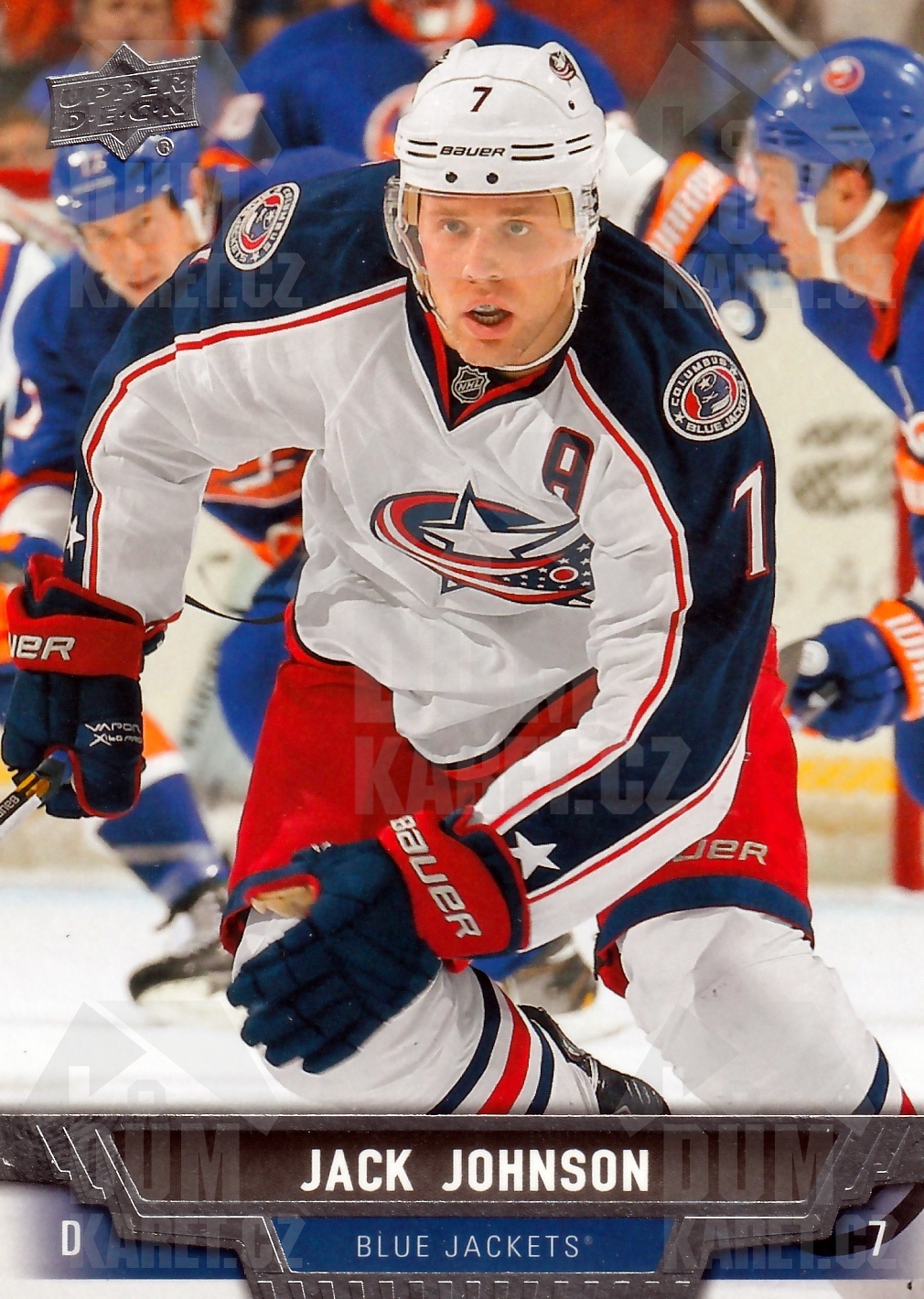 Jack Johnson - 2013/14 UD Series II. Hockey - #349