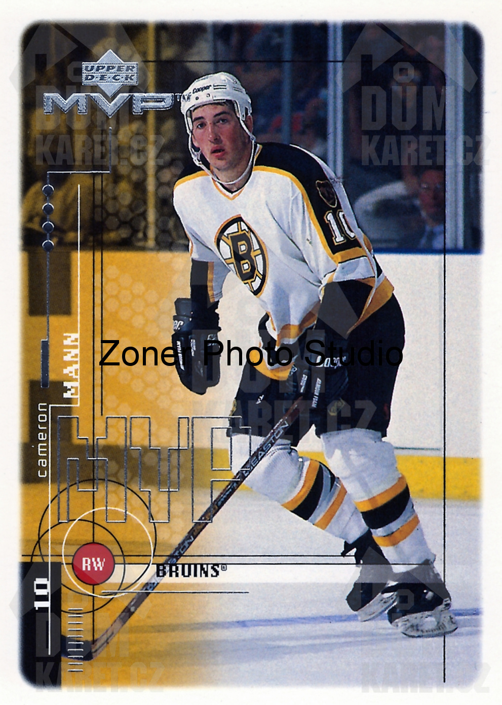 Cameron Mann - 1998/99 MVP Hockey - #10