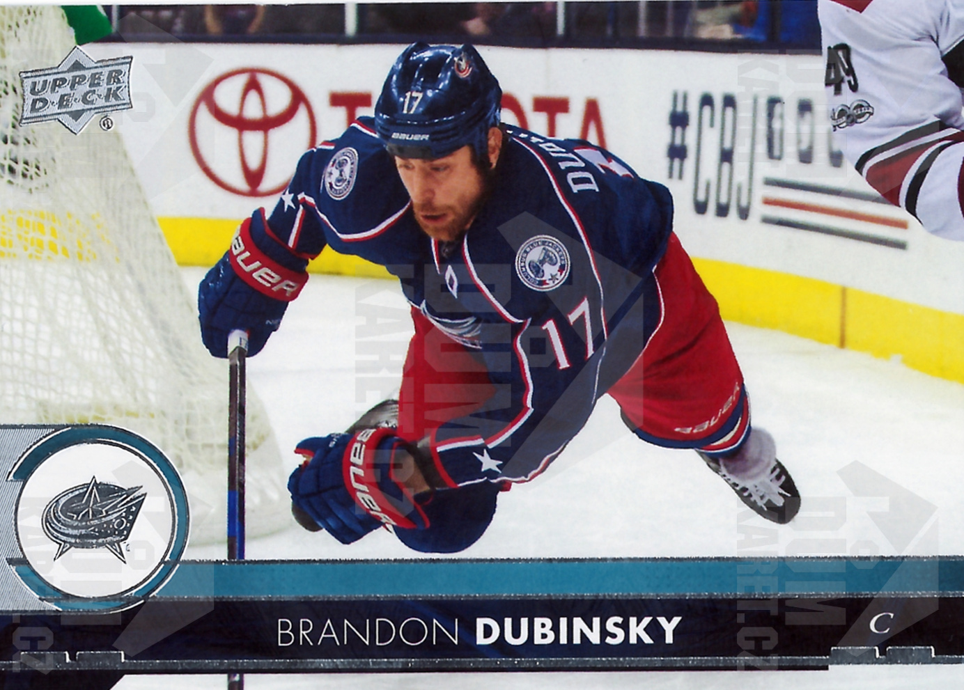Brandon Dubinsky - 2017/18 UD Series I. Hockey - #51