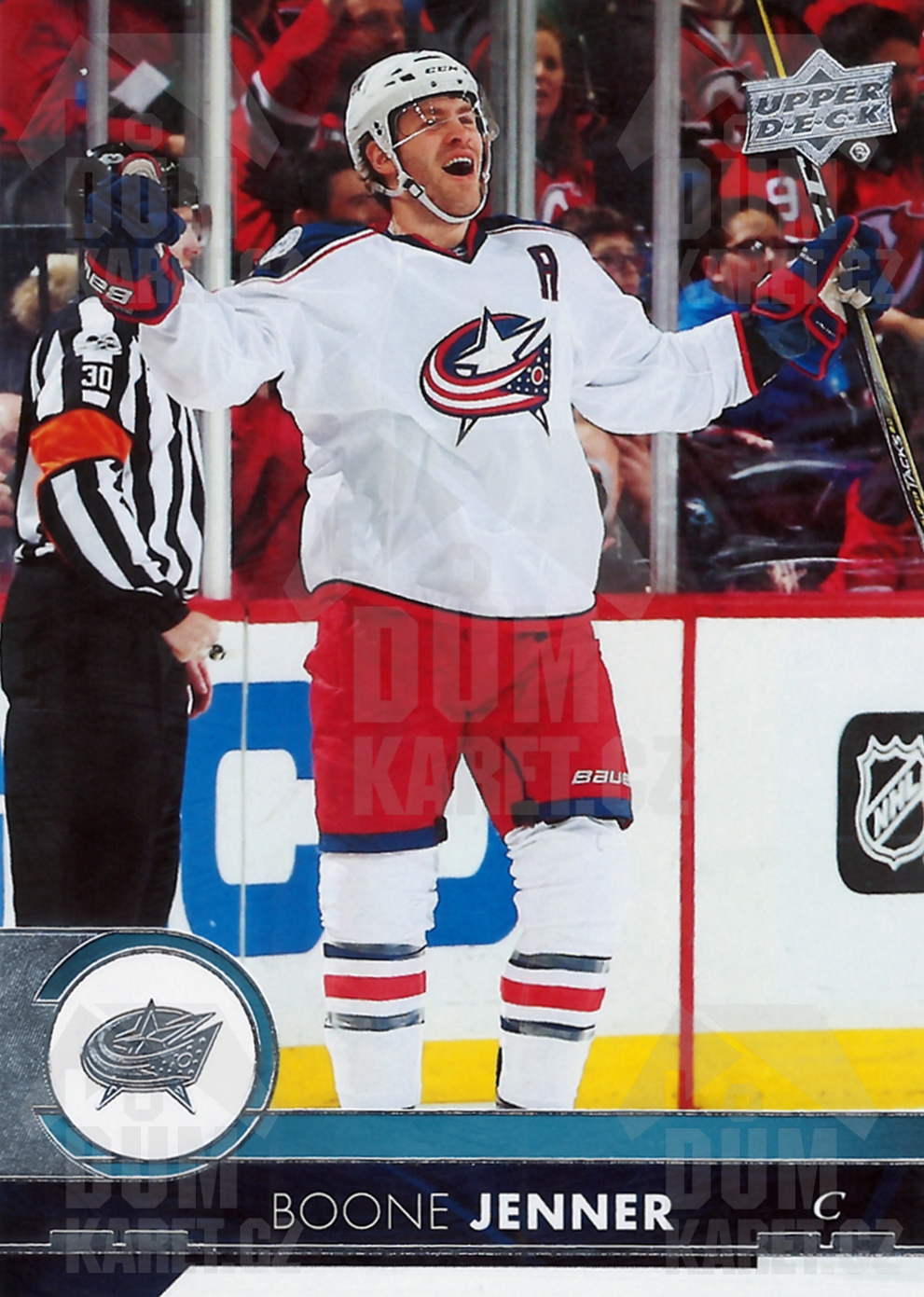 Boone Jenner - 2017/18 UD Series I. Hockey - #57