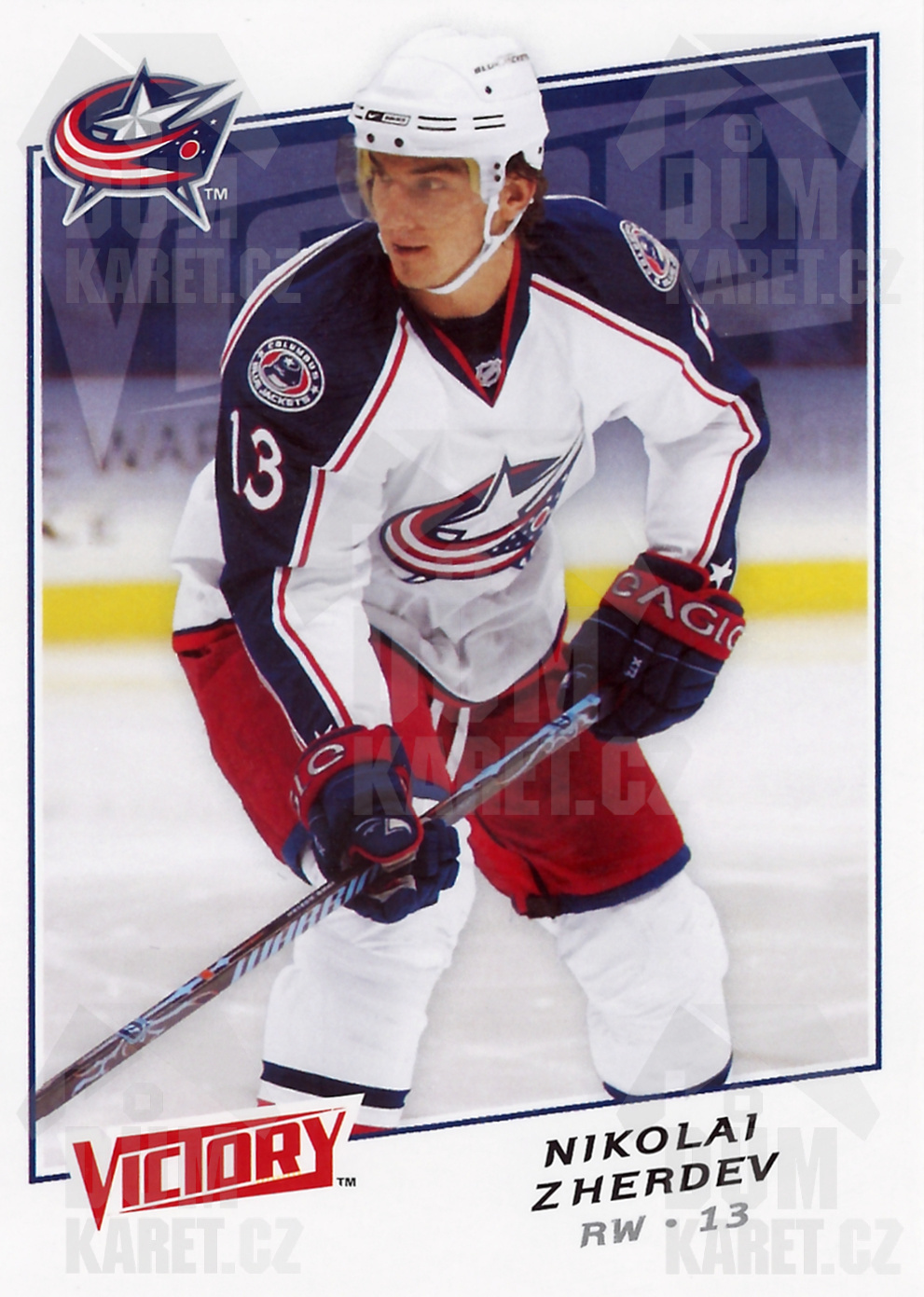 Nikolai Zherdev - 2008/09 Victory Hockey - #140