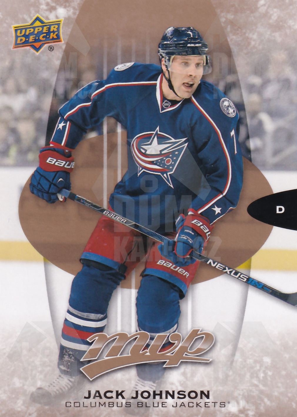 Jack Johnson - 2016/17 MVP Hockey - #83
