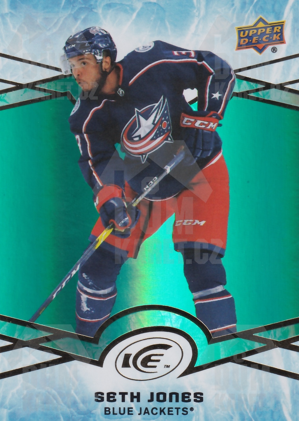 Seth Jones - 2018/19 UD Ice Hockey - Green - #40